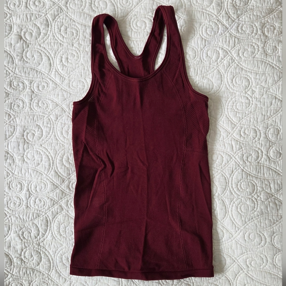 Maroon Lululemon Tank Top